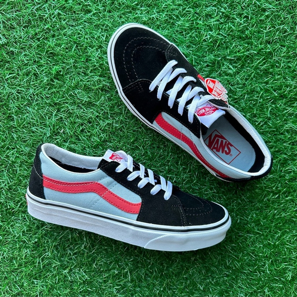 Vans Sk8 Low 2 Tone Black / Winter Sky - Picture 3 of 7